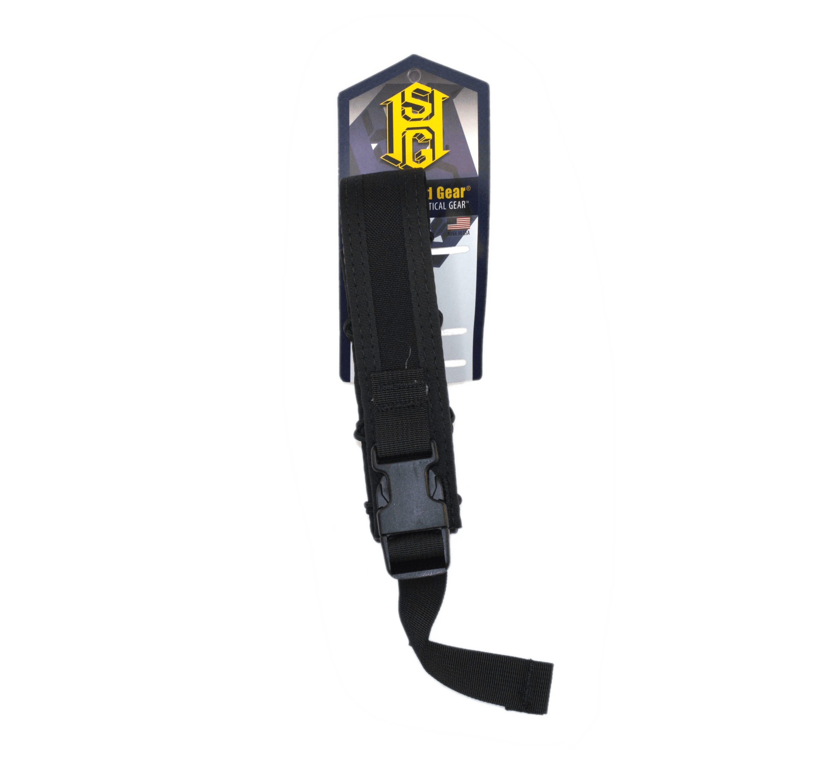 Extended Pistol TACO Covered Adaptable Belt Mount - 10EX10BK