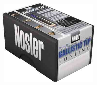 Nosler Ballistic Tip Hunting Bullets .25 cal .257" 115 gr SBT-BTIP 50/ct