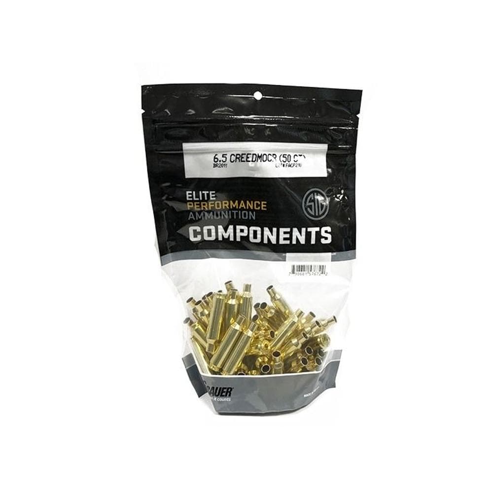 COMPONENT BRASS, 6MM CREEDMOOR (50 CT)