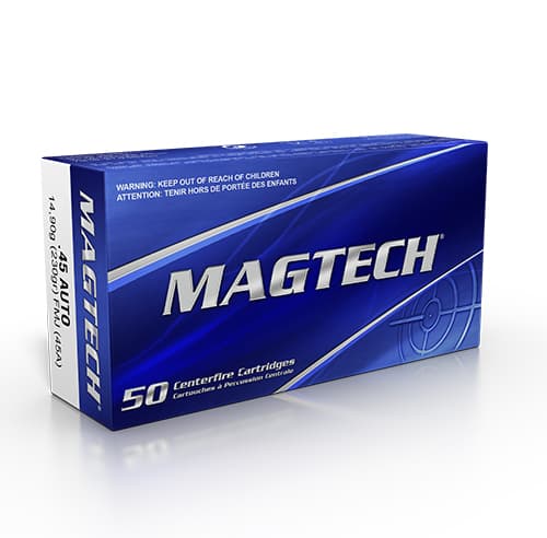 Magtech, Fmj, 45 Acp, Full Metal Jacket, 230 Grain, 50 Rounds