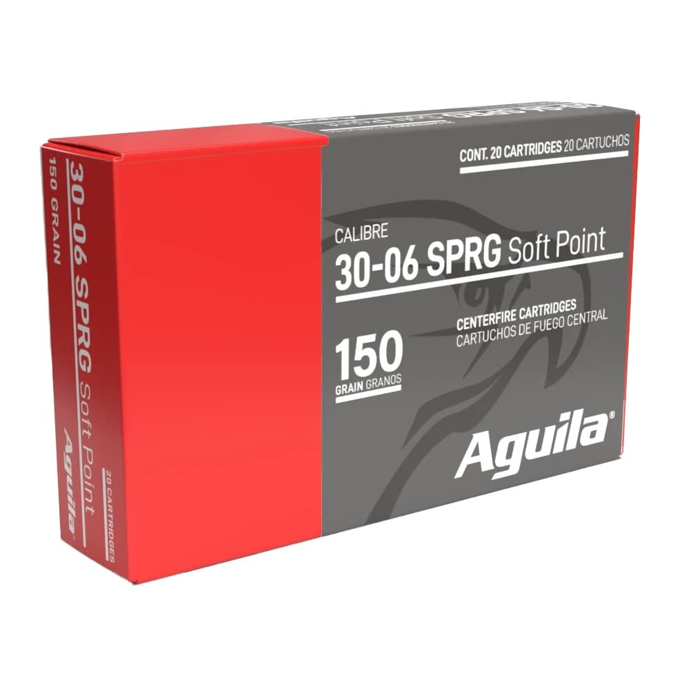 Aguila Ammunition 30-06 Springfield Soft Point 150 Grain 200 Rounds