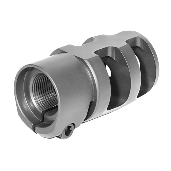 Badger Ordnance Mini Fte Muzzle Brake 30 Caliber 18x1 Stainless Steel