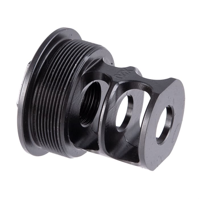 Jmac Customs RRD X20 2 Port Compensator 1/2-28 Steel