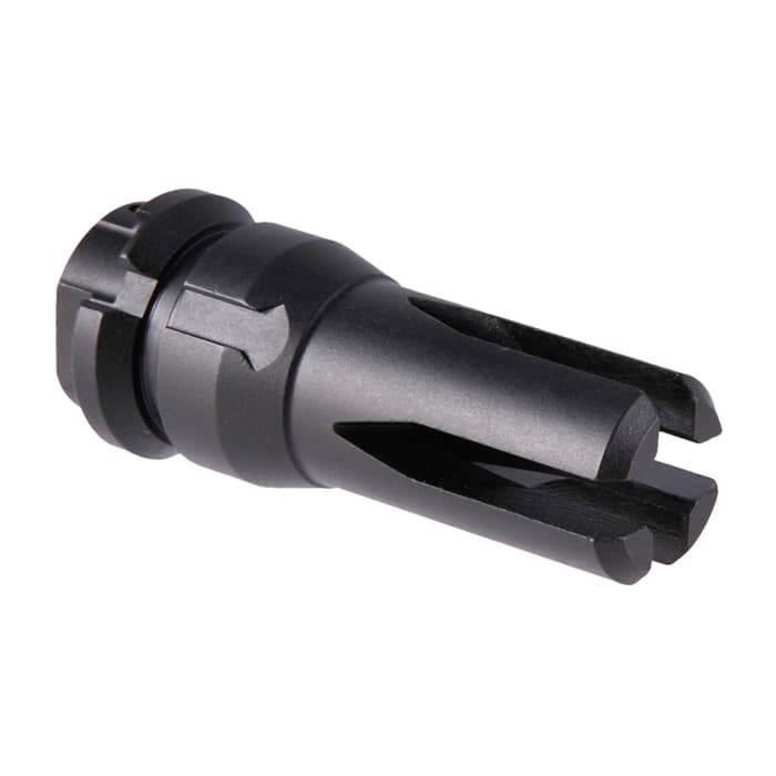 Jmac Customs G36 Flash Hider 14F KeyMount M14x1LH Stainless Steel