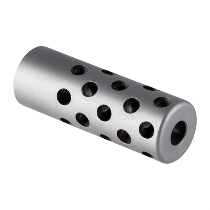 Gentry Custom Quiet Muzzle Brake 30 Caliber 5/8-24 Stainless Steel