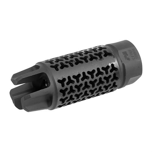 Precision Armament EFAB Hybrid Flash Hider 22 Cal 1/2-28 Ionbond Stainless
