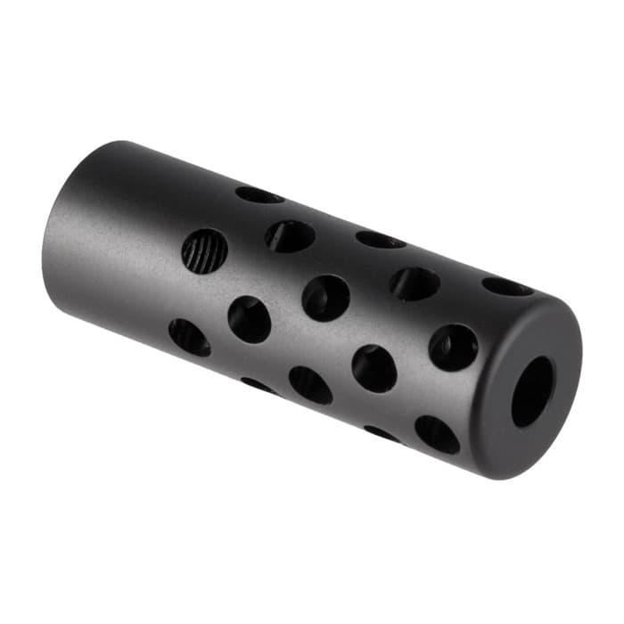 Gentry Custom Quiet Muzzle Brake 30 Caliber 5/8-24 TPI Matte Blue Steel