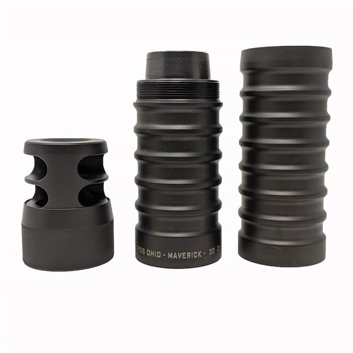 9.2'' 30 CALIBER MAVERICK SUPPRESSOR, SIDEWINDER MOUNT