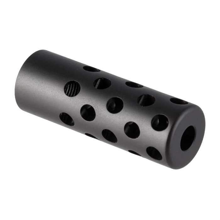 Gentry Custom Quiet Muzzle Brake 30 Caliber 5/8-24 Polished Blue Steel