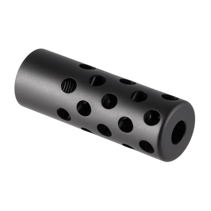 Gentry Custom Quiet Muzzle Brake 6.5 Caliber 5/8-24 Steel Matte Blue