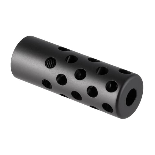 Gentry Custom Quiet Muzzle Brake 6.5 Caliber 5/8-24 Steel Matte Blue