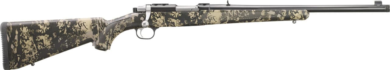 Ruger 7421 77/357 357 Magnum 18.5 inch 5+1 Kryptek Obskura Nox Camo Blued
