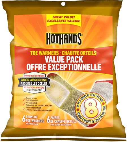 HOTHANDS TOE WARMER VALUE PACK