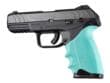 Hogue HandAll Beavertail Grip Aqua Ruger Security 9