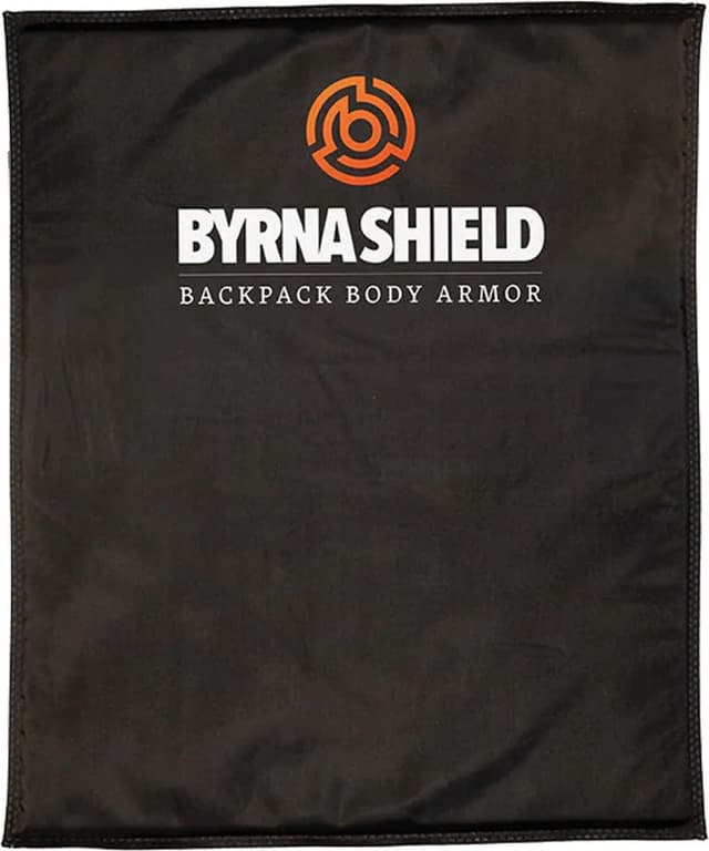 Byrna Technologies BS00109 Shield Backpack Body Armor Black 10" x 12:"
