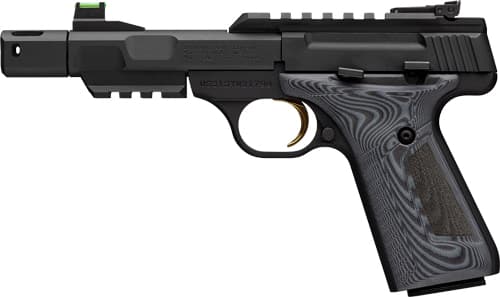 Browning Buck Mark Contour Pro 22 Long Rifle 4.4" 10+1 Matte Gray G-10 Grip
