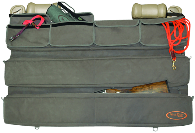 Mud River 18500 Truck Seat Organizer  Brown Nylon/Poly Pique