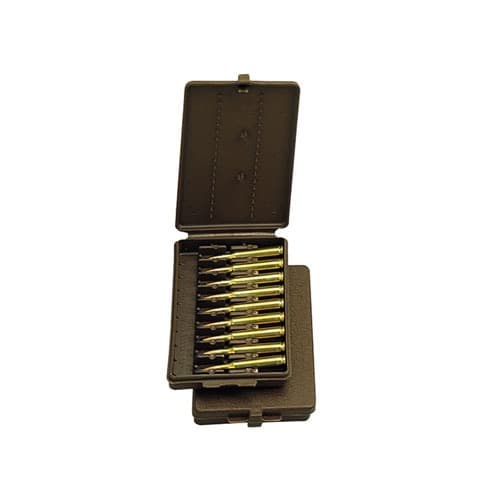 MTM 9 Rounds Case-Gard Rifle Ammo Wallet Brown