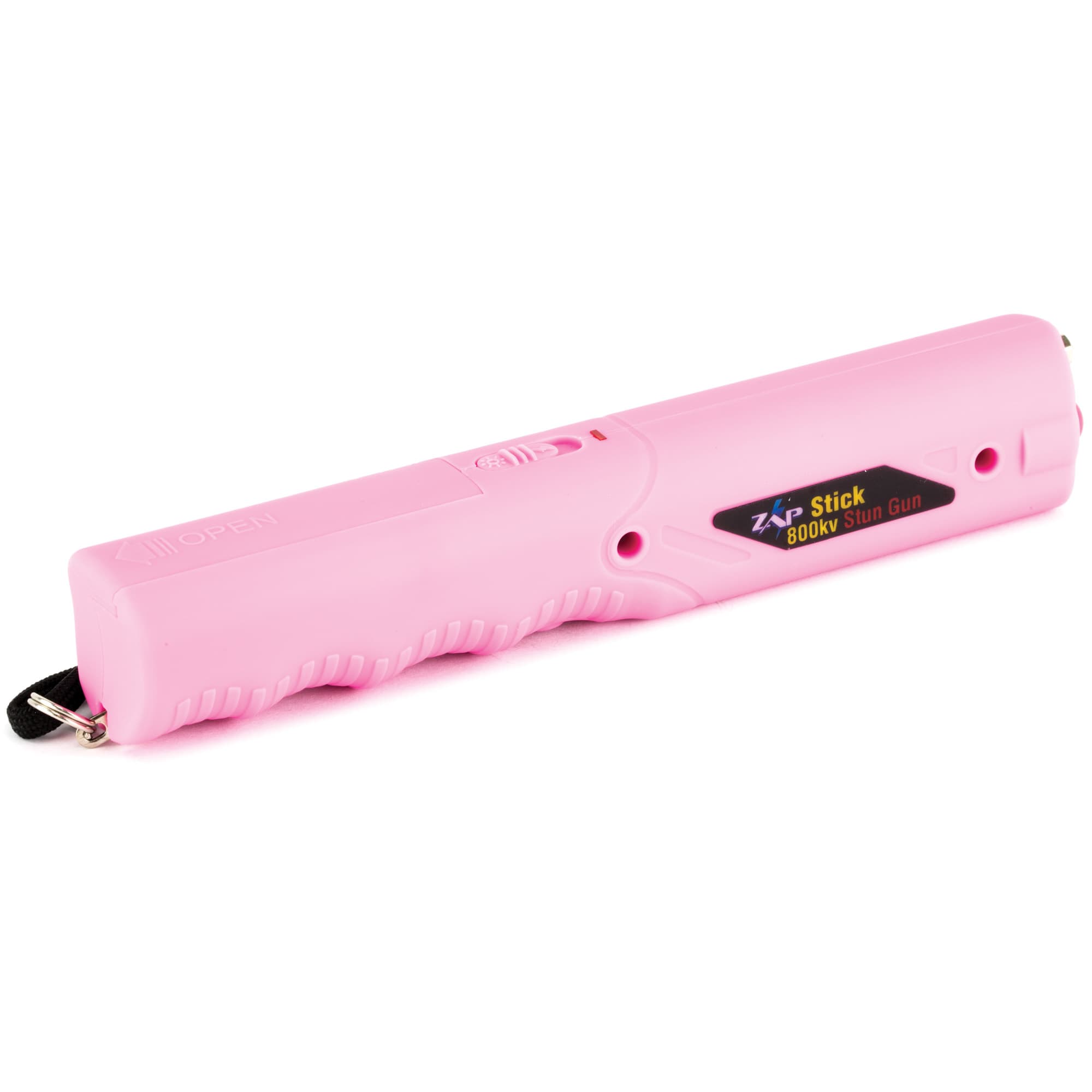 Zap ZAPSTK800FP Zap Stick Stun Gun Range of Contact Pink Plastic