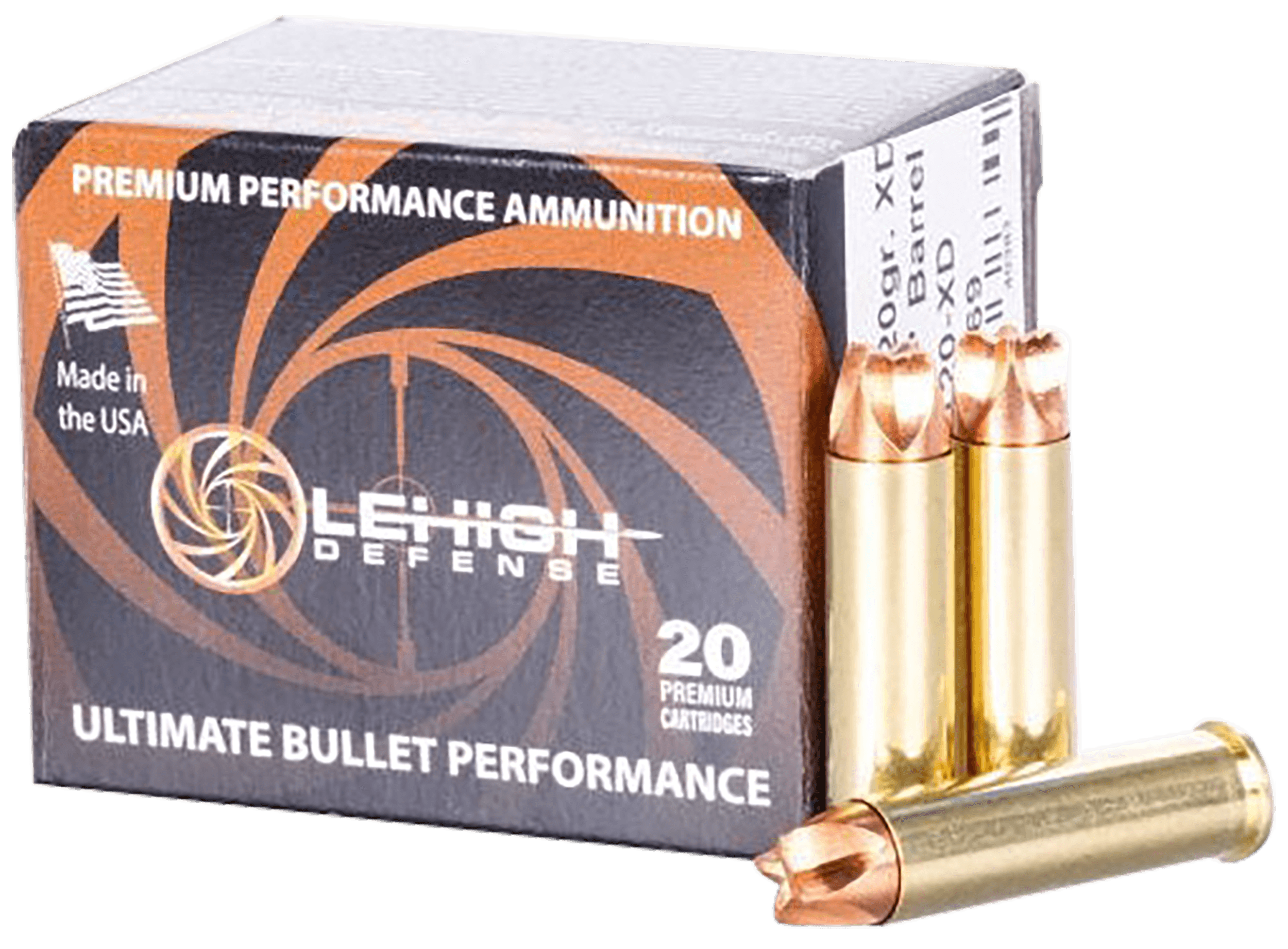 Wilson Combat LA357120XD 357 Magnum Controlled Fracturing 120 Grain 20 Rounds