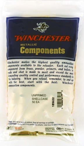 Winchester Unprimed Brass Rifle Cartridge Cases 50/ct .30-06 Sprg