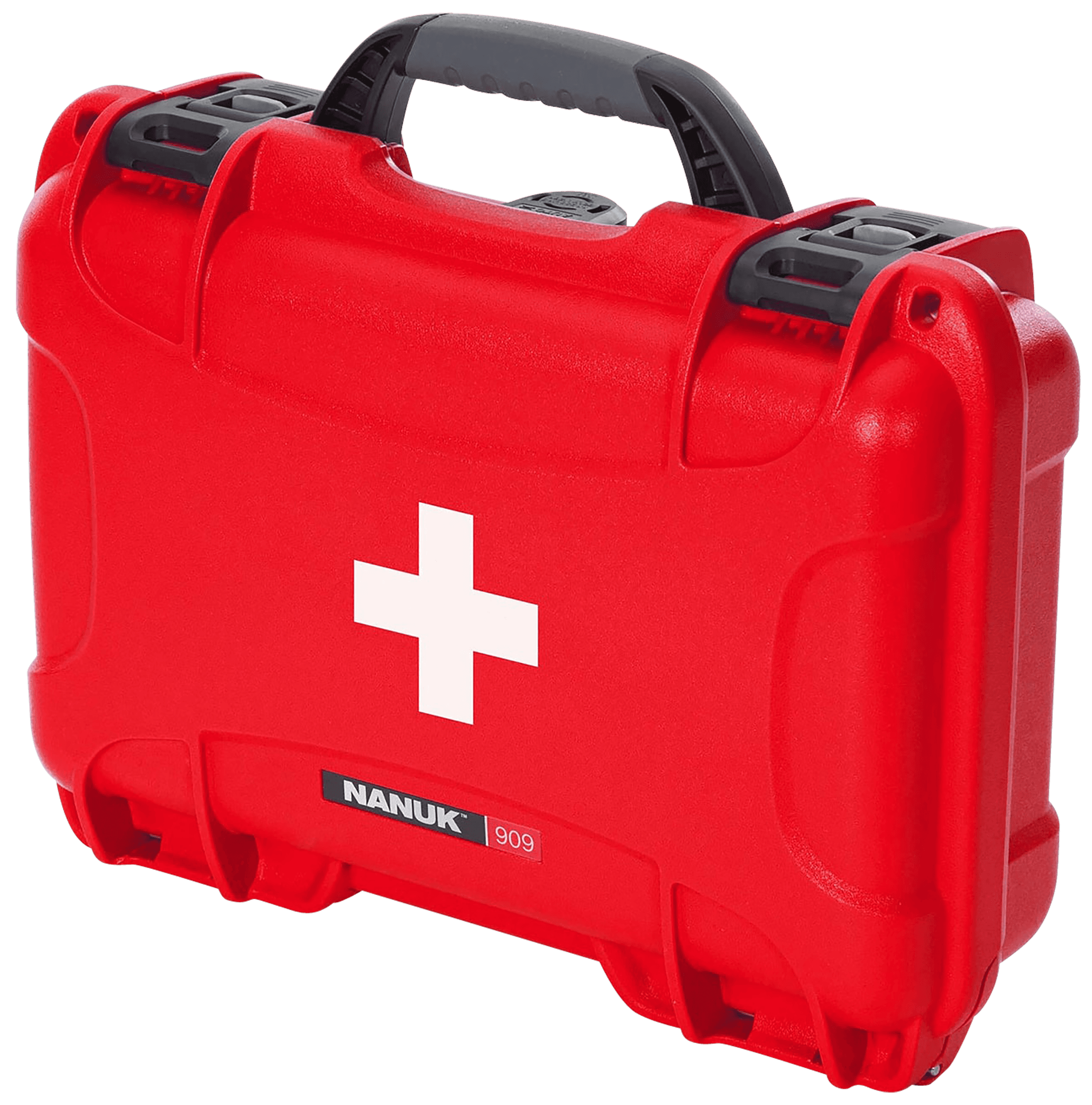 Nanuk 909FSA9 909 First Aid Case Red Resin w/ Latches