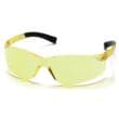 Pyramex Clear Mini Ztek Safety Glasses Amber with DP1000 32dB Earplugs