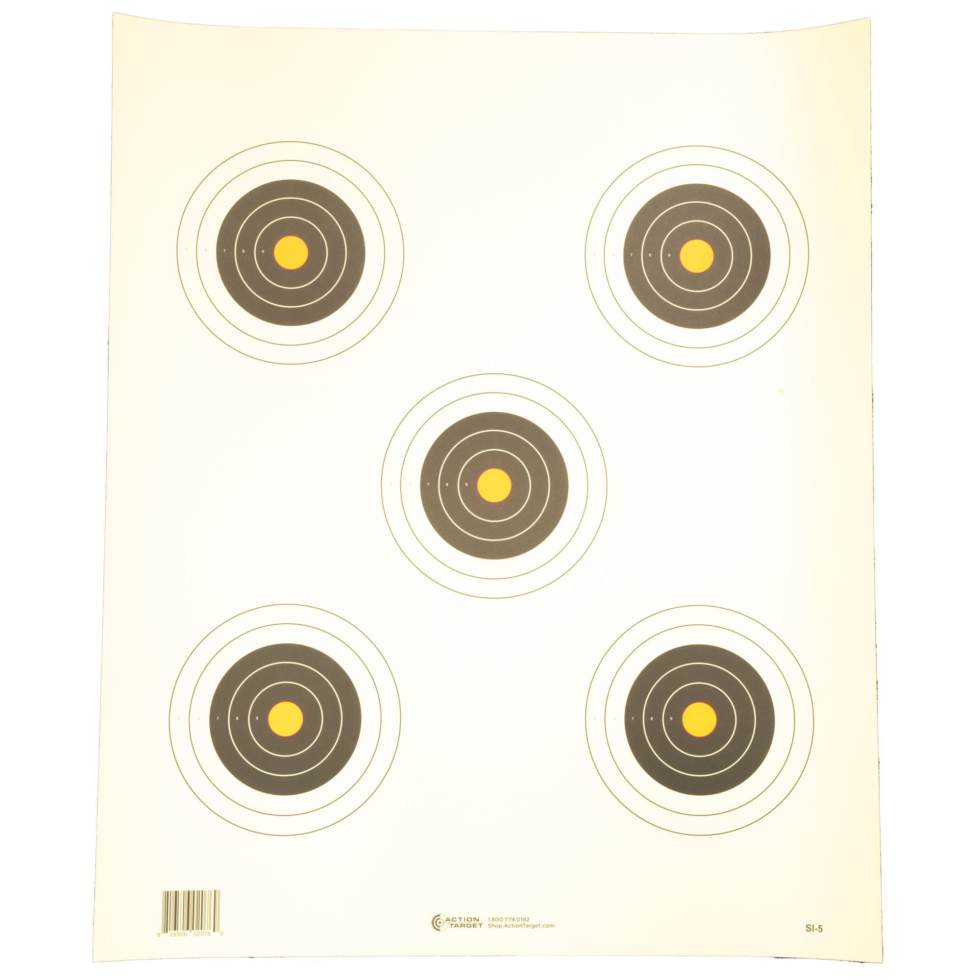 ACTION TGT BLSEYE ORG CENTERS 100PK