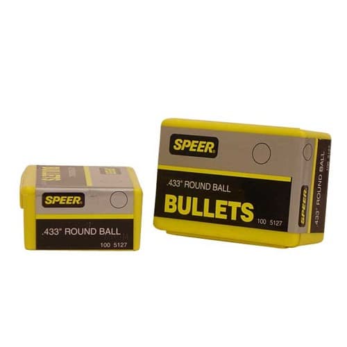 Speer 5127 Lead Balls 45Cal Lead Ball 121gr 100 Per Box/5 Case