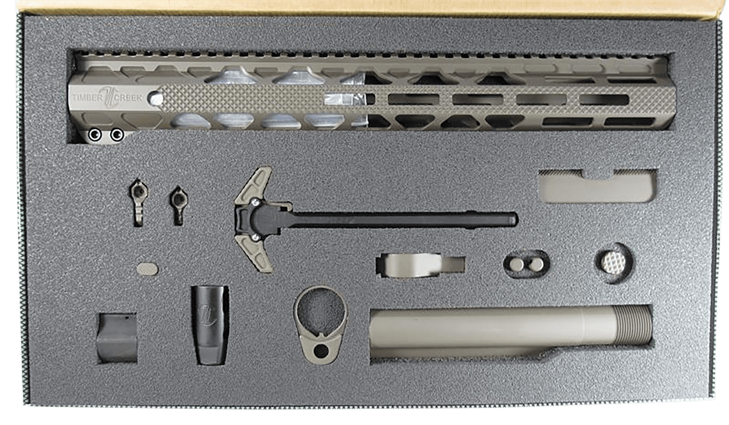 Timber Creek Outdoors Greyman Complete AR-15 Build Kit Urban Earth Tone