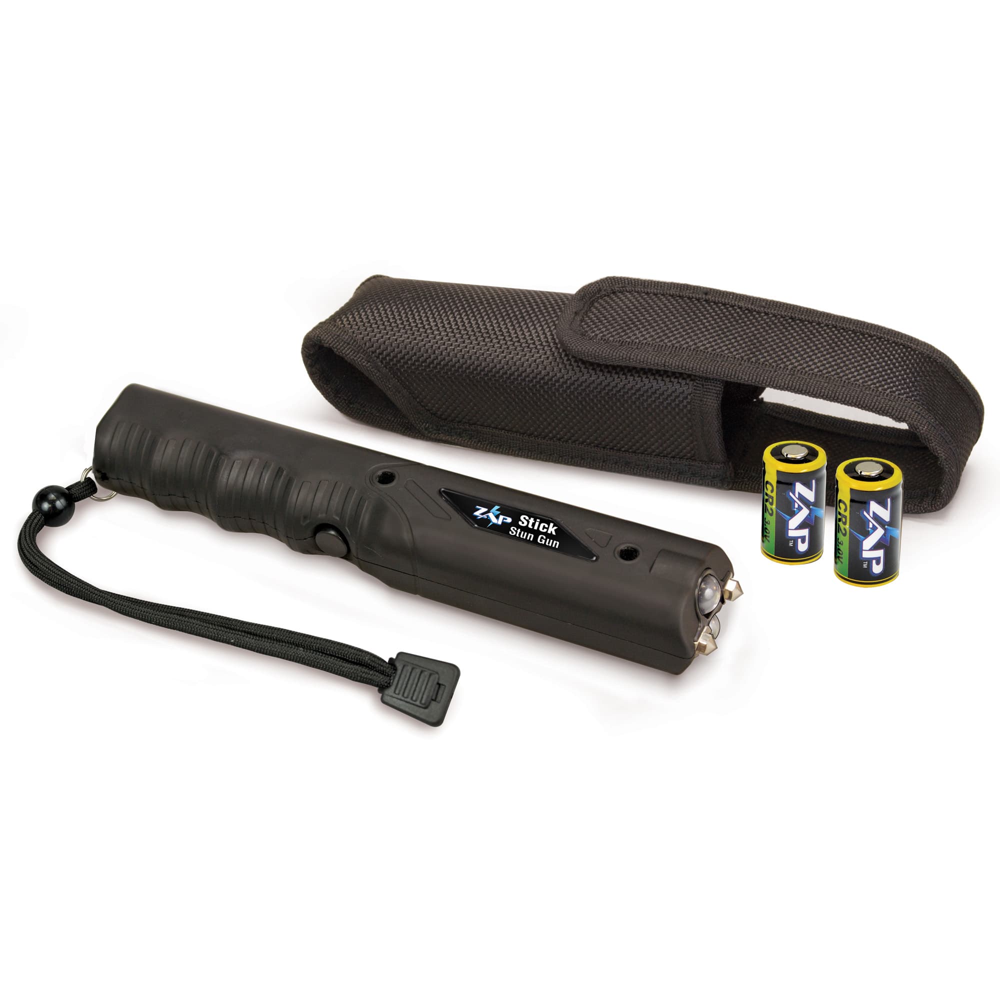 Zap ZAPSTK800FB Zap Stick Stun Gun Close Contact Black Plastic