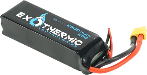 Exothermic Technologies BATTERY2200 Spare Battery Black 11.1 Volts Lithium Polymer 2200 mAh