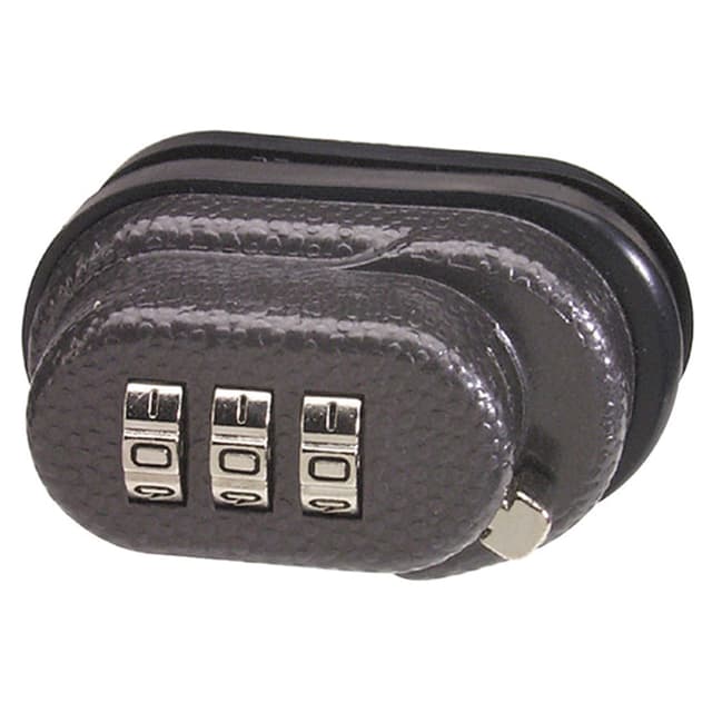 Master Lock 94DSPT Trigger Guard Lock Resettable Open With Combination Gray Steel/Zinc Firearm Fit- Handgun/Rifle/Shotgun