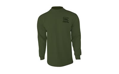 Glock AP96069 Born In Austria  Military Green Pre-Shrunk Cotton Long Sleeve 2XL