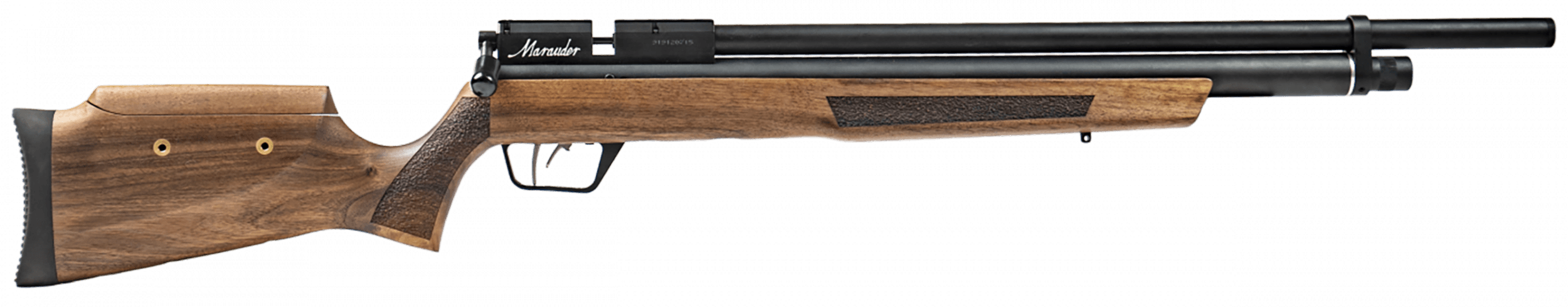 Benjamin BP2564W Marauder  PCP 25 Pellet 8rd Black Rec/Barrel Hardwood Fixed with Adjustable Comb Stock