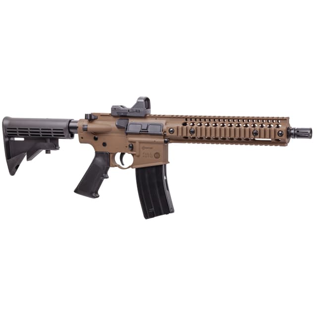 Crosman Full Auto R1 Air Rifle with Red Dot Flat Dark Earth