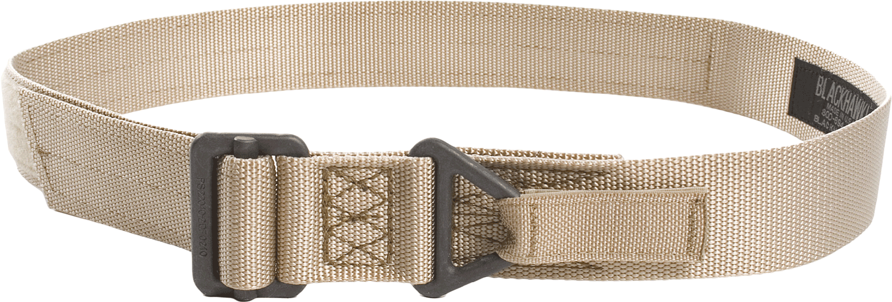 Blackhawk 41CQ01DE CQB Riggers Belt Tan Nylon 41" 1.75" Wide Hook & Loop Closure