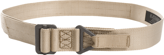 Blackhawk 41CQ01DE CQB Riggers Belt Tan Nylon 41" 1.75" Wide Hook & Loop Closure