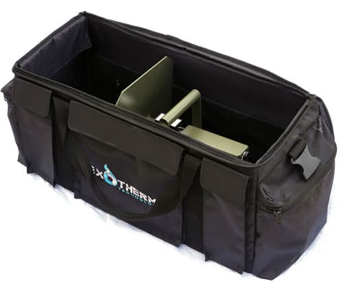 Exothermic Backpack Carry Bag Black