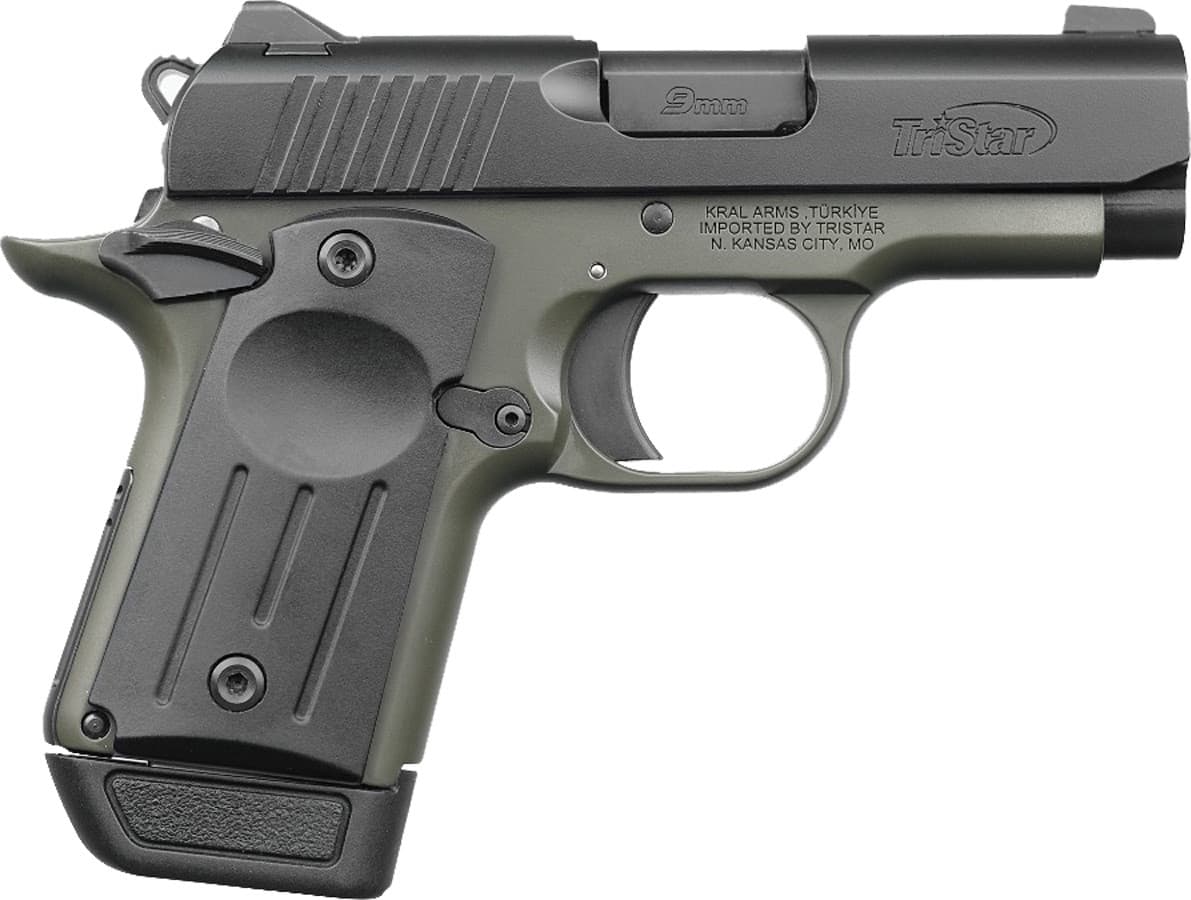 TriStar 85714 Protege X  Sub-Compact Frame 9mm 7+1 3.20" ODG/Black