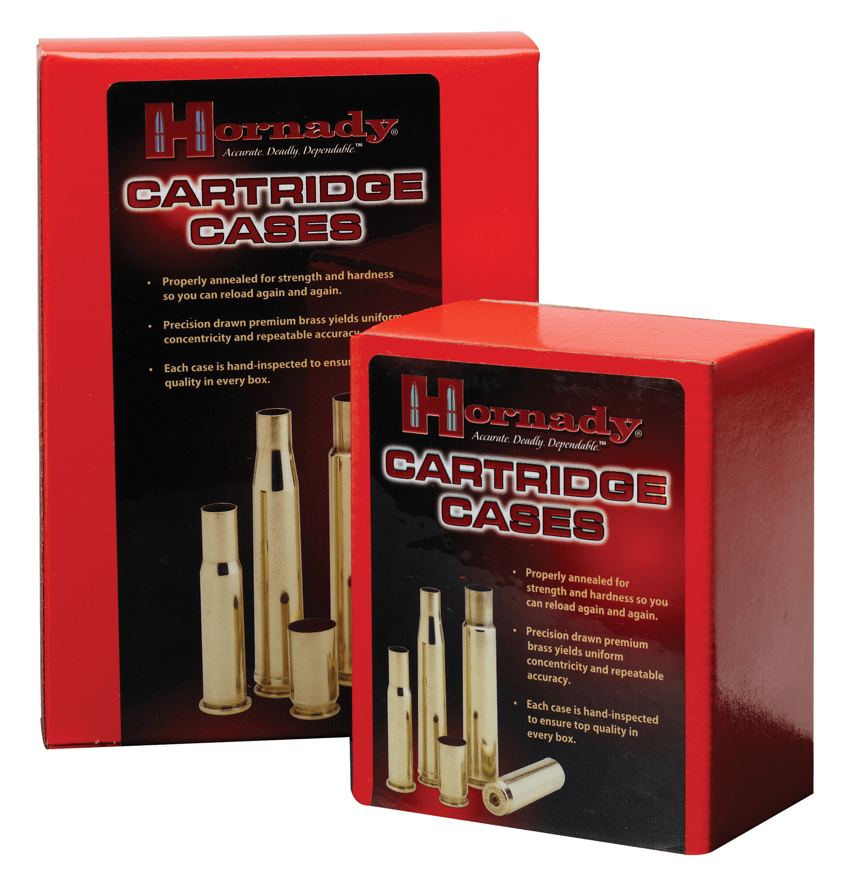 Hornady Unprimed Brass Rifle Cartridge Cases .35 Whelen 50/ct