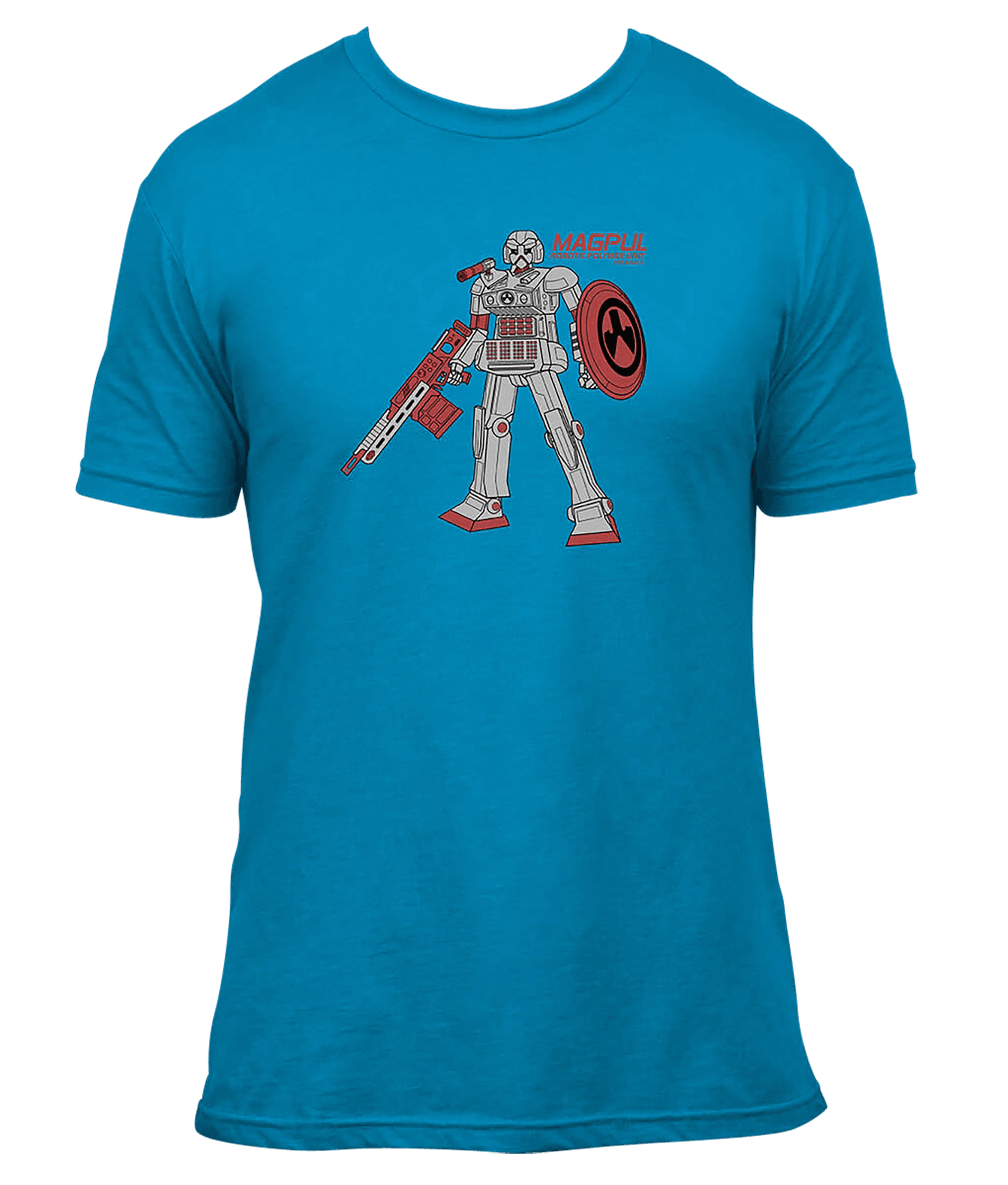 Magpul MAG1311-441-L R.P.U.  Ocean Blue 100% Cotton Short Sleeve Large