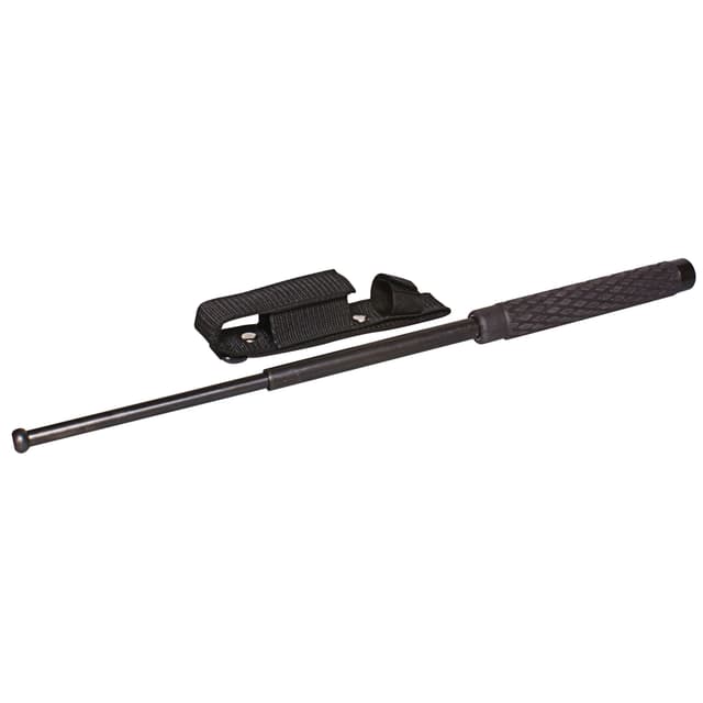 PSP NS21R Expandable 21" Steel Black Rubber Handle Includes Sheath