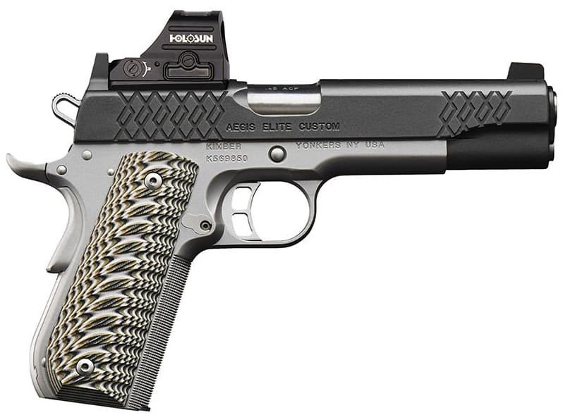 Kimber 1911 Aegis Elite Custom 45acp Holosun
