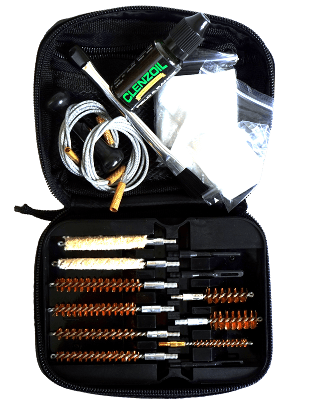 Clenzoil 2335 Field & Range Cleaning Kit Multi-Caliber Rifle/21 Pieces Black