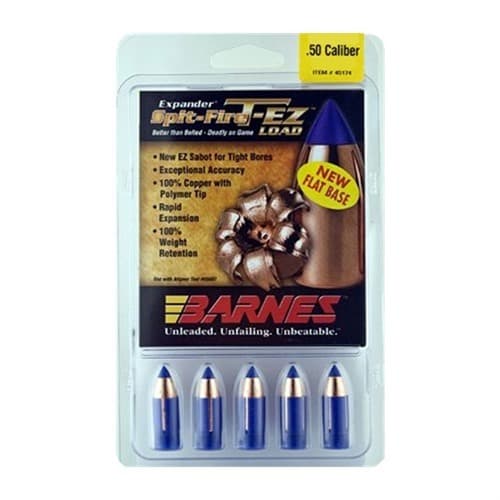 Barnes Muzzleloader Bullets 50 Cal. 290 gr. T-EZ FB 15 rd.