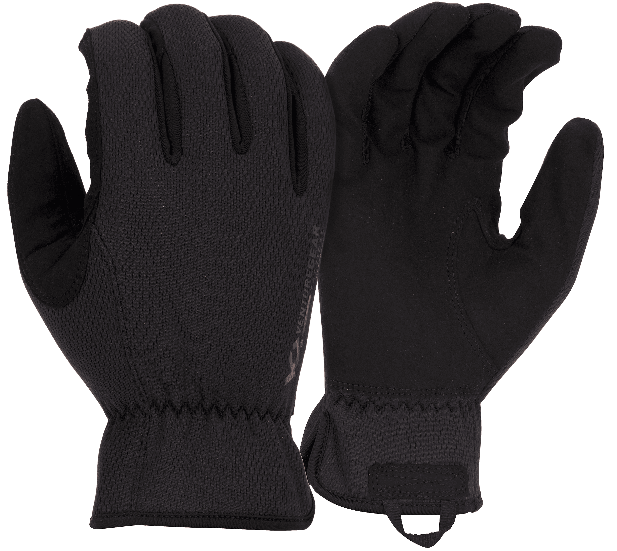 Pyramex VGTG20BX2 Operator Gloves Medium-Duty Black Synthetic Leather XXL