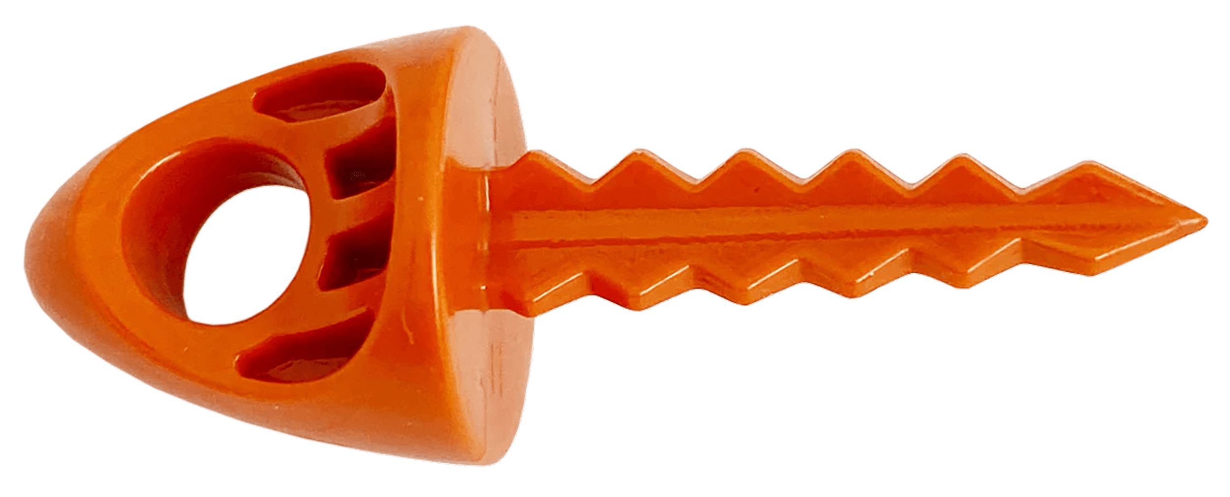 Targettack Llc Targettack Orange Polycarbonate Plastic 1" For Paper/Vinyl Targets 6 Pack