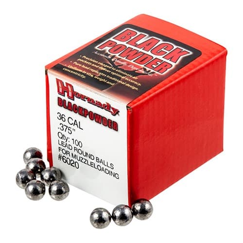 Hornady Lead Balls 36 Cal. .375
