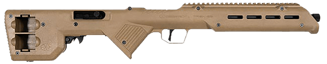 Desert Tech TRKRF2218FDE TREK-22 Rifle 22LR 18" Free Floating Steel Barrel Polymer Stock